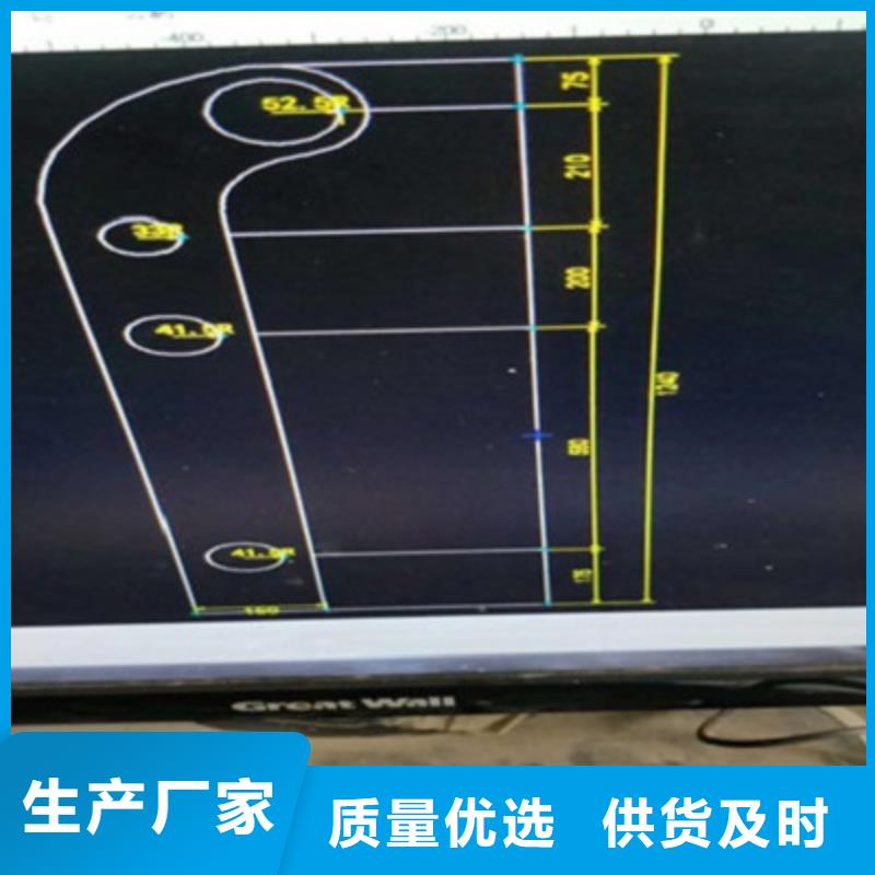 防撞桥梁栏杆_不锈钢复合管护栏品质保证原厂制造