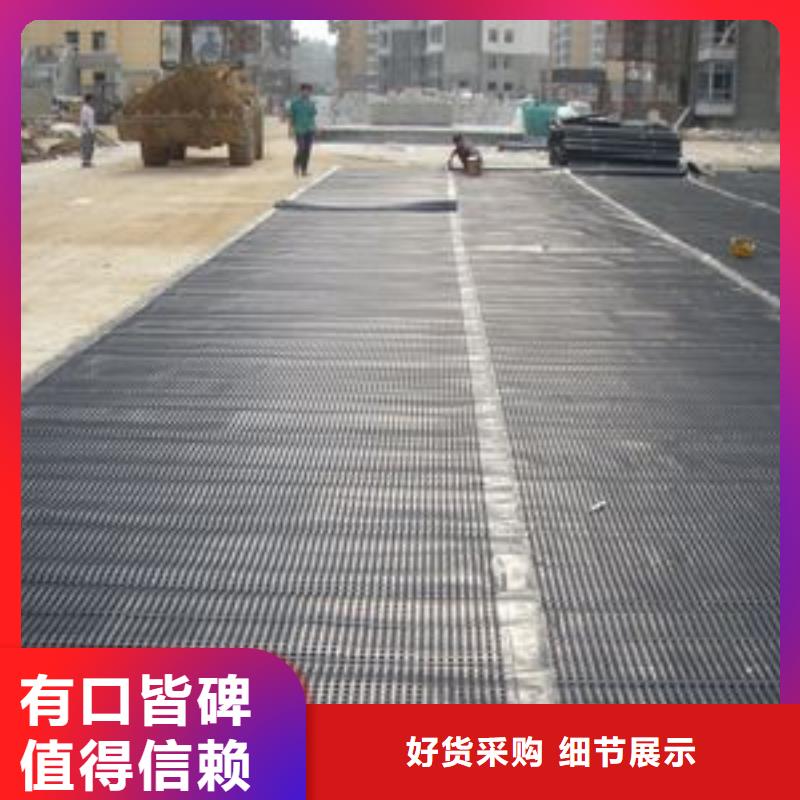 塑料排水板玻璃纤维土工格栅经销商规格型号全