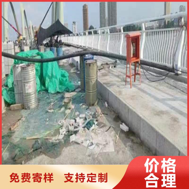 不锈钢复合管护栏【市政道路防护栏】做工细致货品齐全