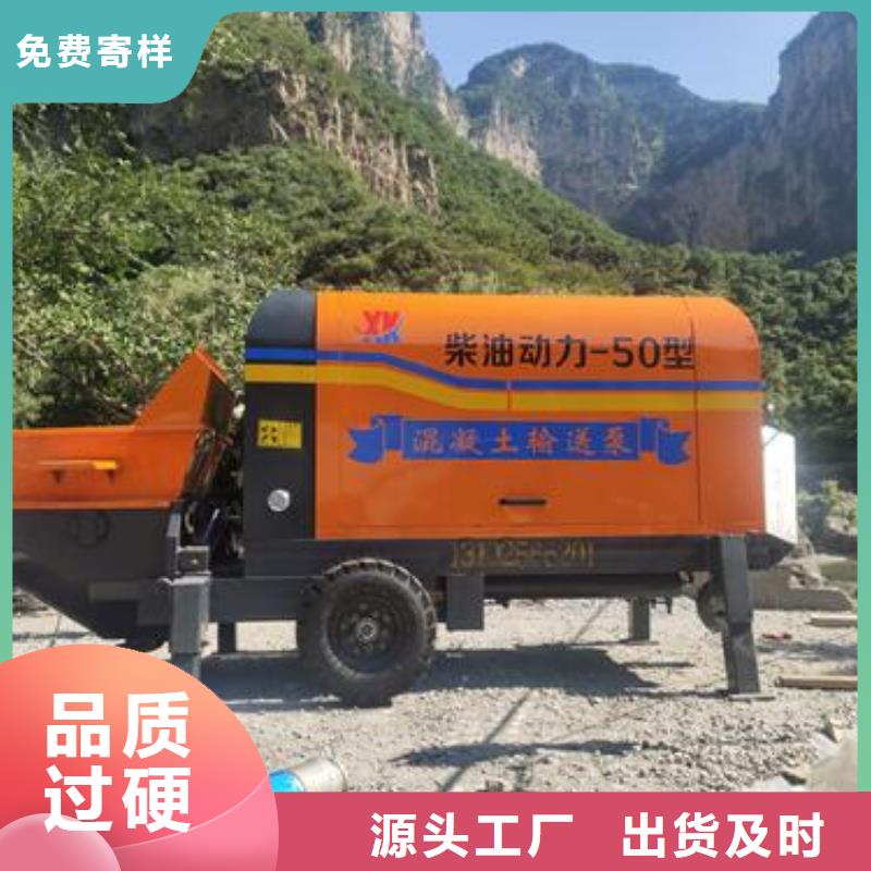 小型混凝土泵-柴油动力地泵用的放心<本地>生产商