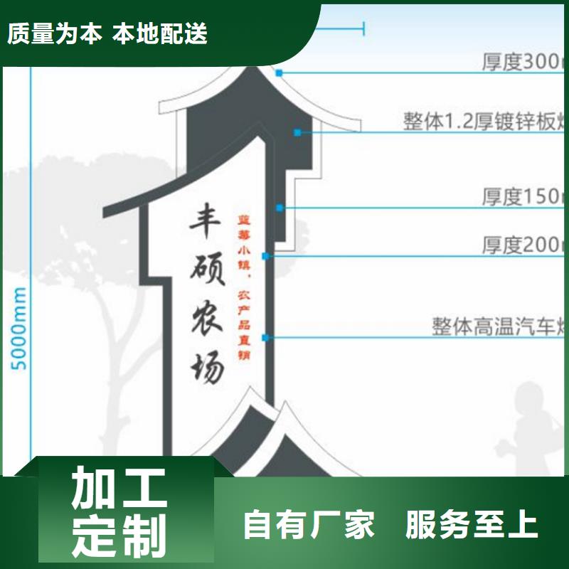 美丽乡村入口标识牌无中间商一周内发货