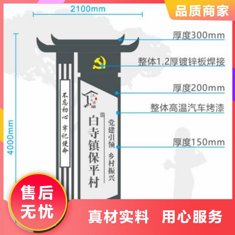 美丽乡村入口标识牌无中间商实力大厂家