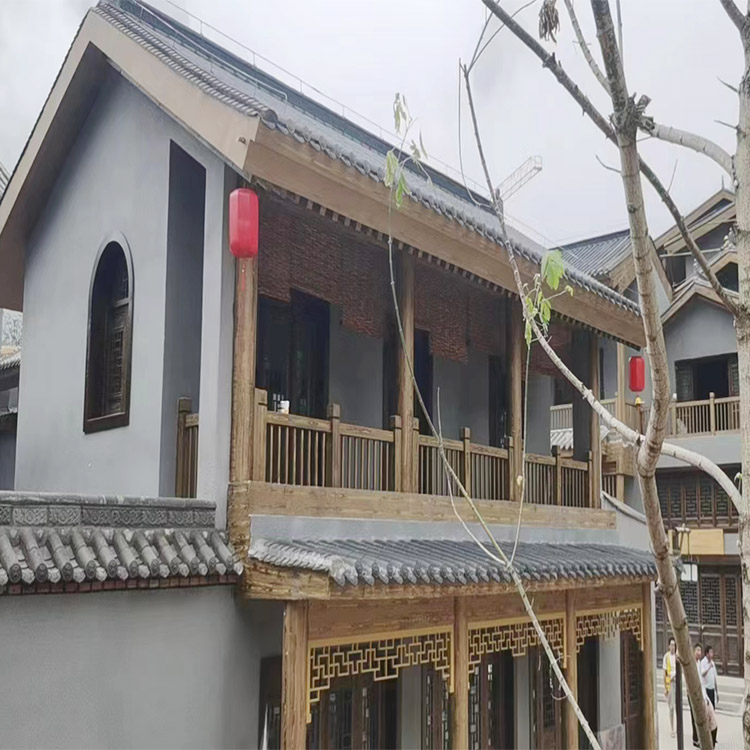 仿古园林建筑木纹漆全包施工多少钱好产品有口碑