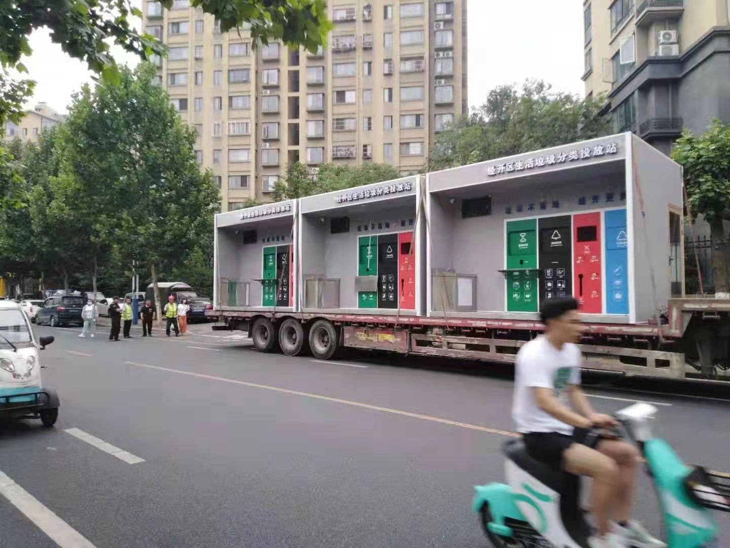 不锈钢垃圾分类亭垃圾房施工团队